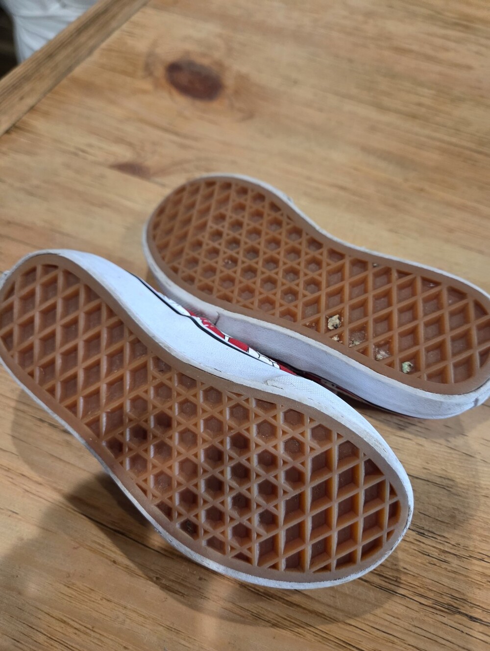 Kids Red Dalmatian Vans - Picture 5 of 5